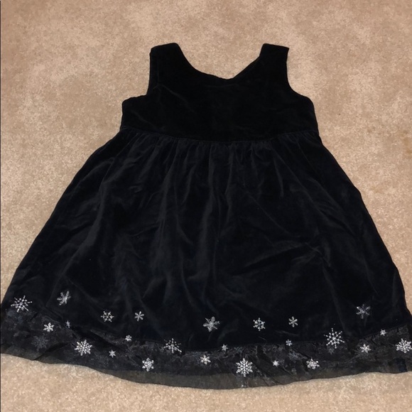 greendog Other - Black velvet girls dress